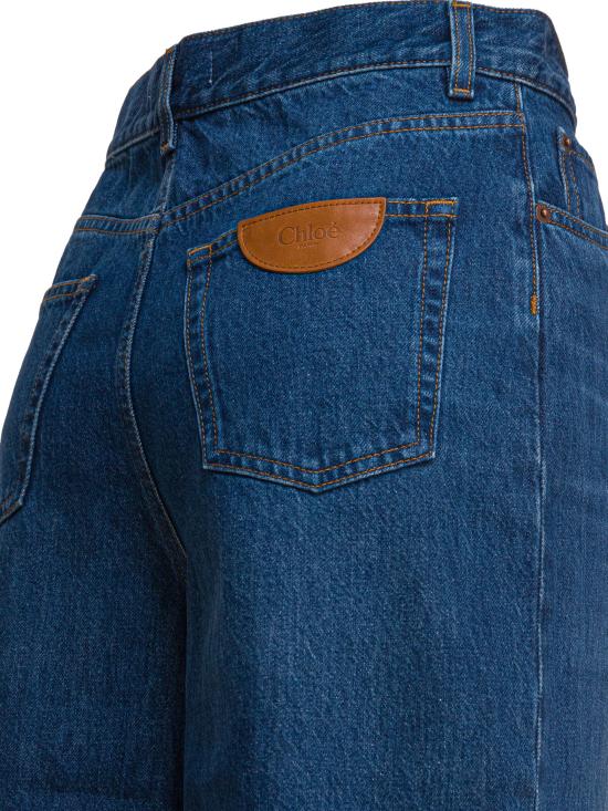 25FW 끌로에 데님 팬츠 CHC24ADP02150402 Blue - CHLOE