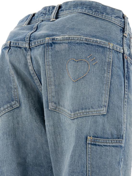  휴먼메이드 데님 팬츠 HM28PT004INDIGO Blue - HUMANMADE