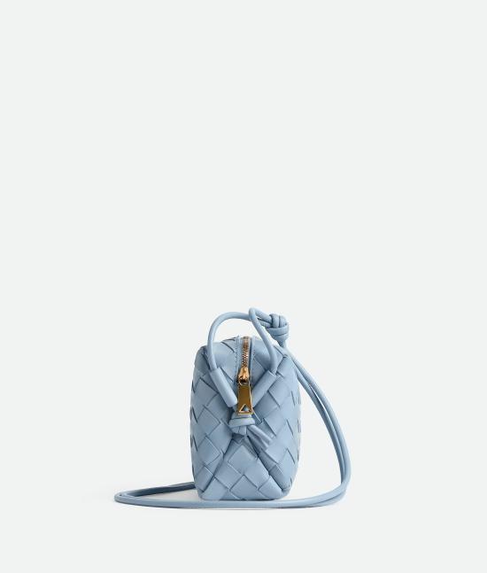 26SS 보테가베네타 미니 루프 카메라 백 723547V1G111729 White - BOTTEGA VENETA