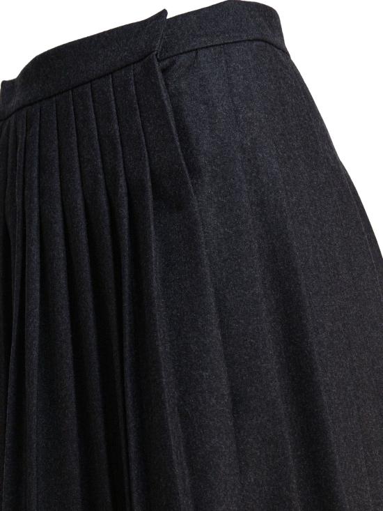 25FW 프라다 미디 스커트 P118Z11GZF0308 S OOO Grey - PRADA