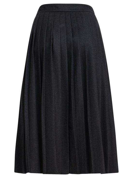 25FW 프라다 미디 스커트 P118Z11GZF0308 S OOO Grey - PRADA