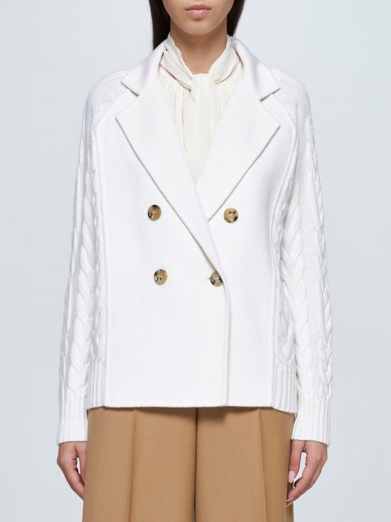 25FW 막스마라 자켓 2421316021600MICIO001 White - MAX MARA