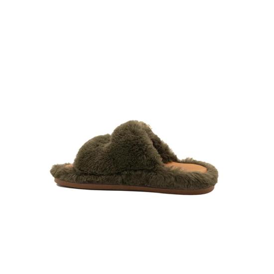  알리바이 뮬/슬리퍼 GRETAECO FURARMY Green - ALIBI