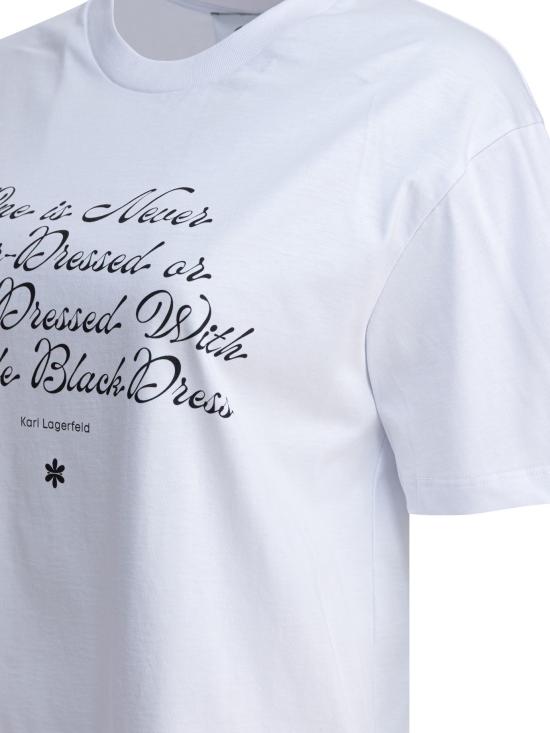 26FW 셈퍼 반팔 티셔츠 TSHIRT QUOTEKARL White - SEMPER