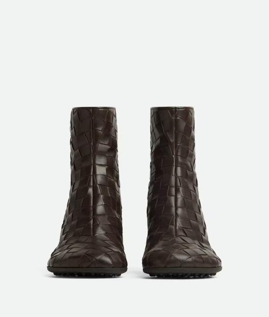 25FW 보테가베네타 아토믹 앵클 부츠 811017V2ED02113 Brown - BOTTEGA VENETA