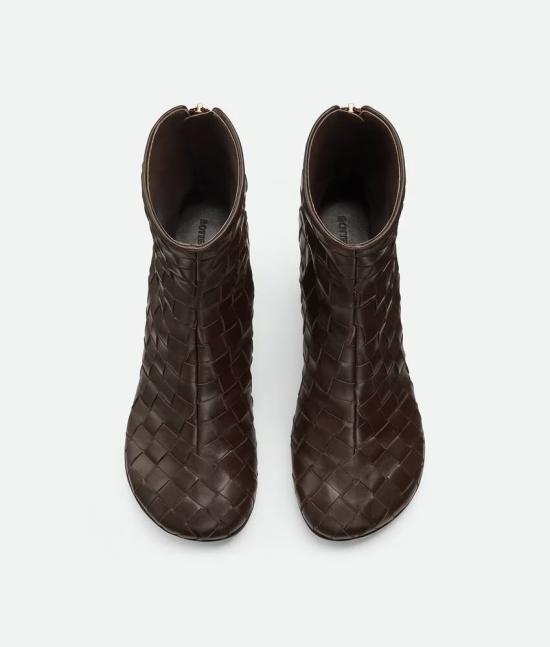 25FW 보테가베네타 아토믹 앵클 부츠 811017V2ED02113 Brown - BOTTEGA VENETA