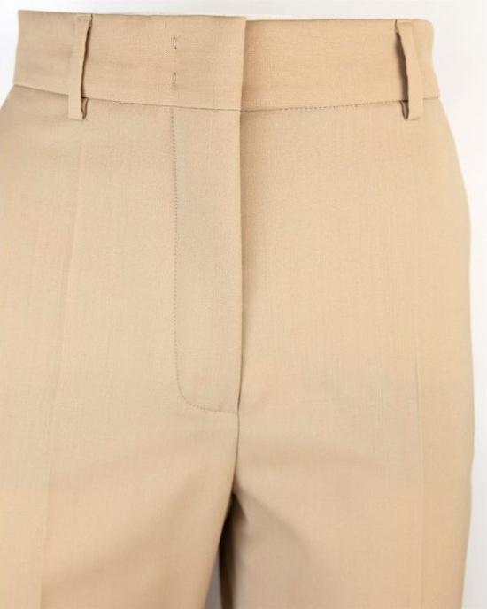 24FW 막스마라 스포츠막스 스트레이트 팬츠 2422136041600HANGAR025 Beige - SPORTMAX