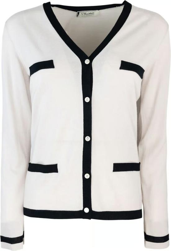  막스마라 가디건 2429346011600KENYA013 White
