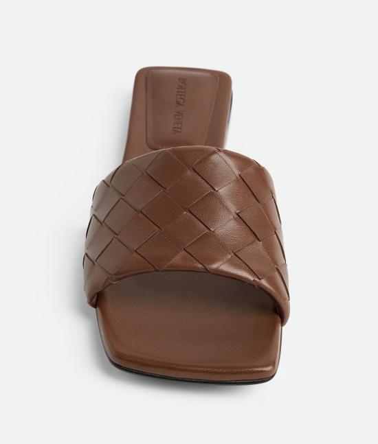 25FW 보테가베네타 뮬/슬리퍼 837737V2ED02509 Brown - BOTTEGA VENETA
