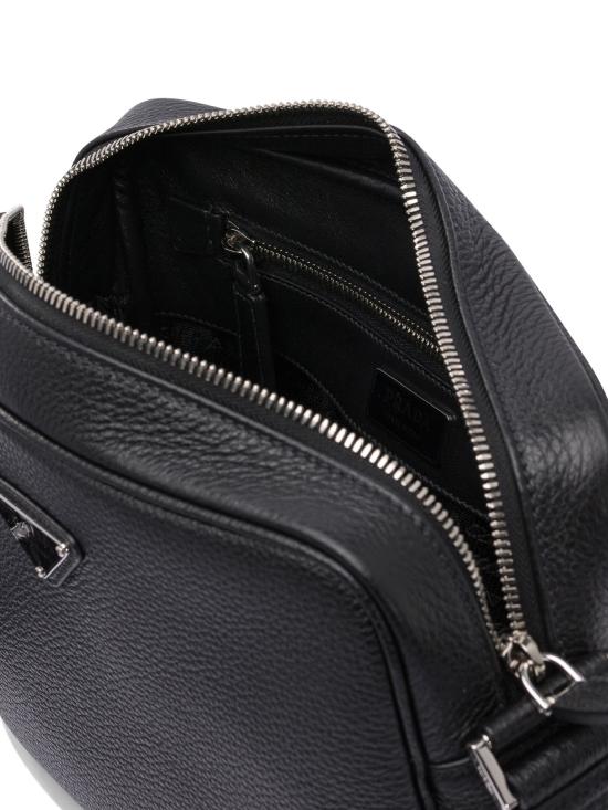 25FW 프라다 레더 숄더백 2VH1892BBEF0002 V OOO Black - PRADA