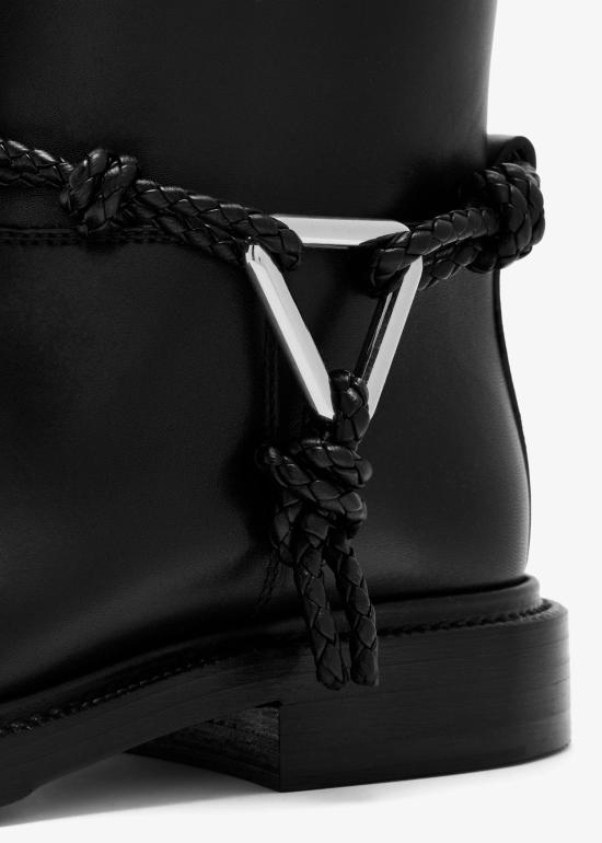 25FW 보테가베네타 부츠 843951V60E01000 Black - BOTTEGA VENETA