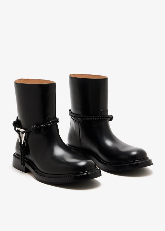25FW 보테가베네타 부츠 843951V60E01000 Black - BOTTEGA VENETA