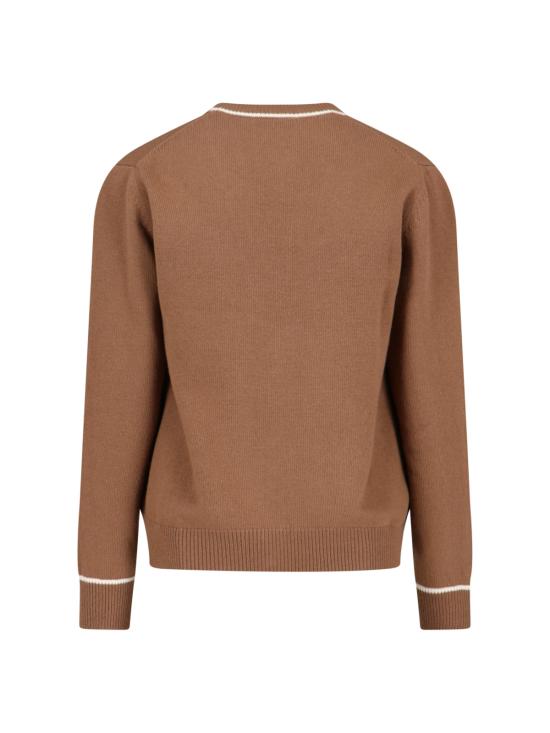 25FW 돌체앤가바나 스웨터 GXV44T JDVCV M0180 Brown - DOLCE & GABBANA