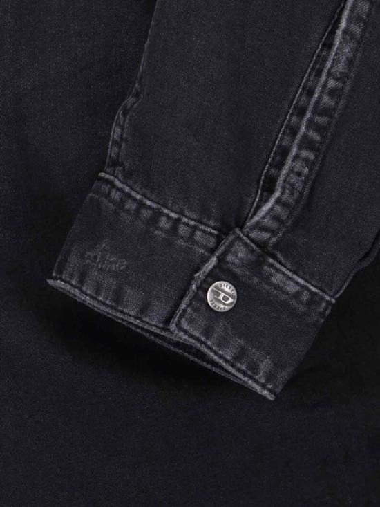 25FW 디젤 데님 셔츠 A03534 0DBDC 02 Black - DIESEL