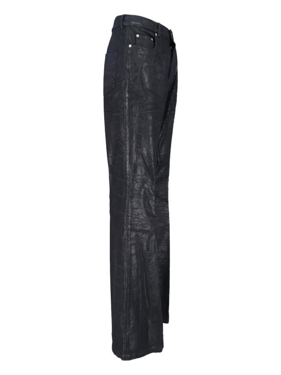 25FW 릭 오웬스 데님 팬츠 RR02E1335 BMC 09 Black - RICK OWENS