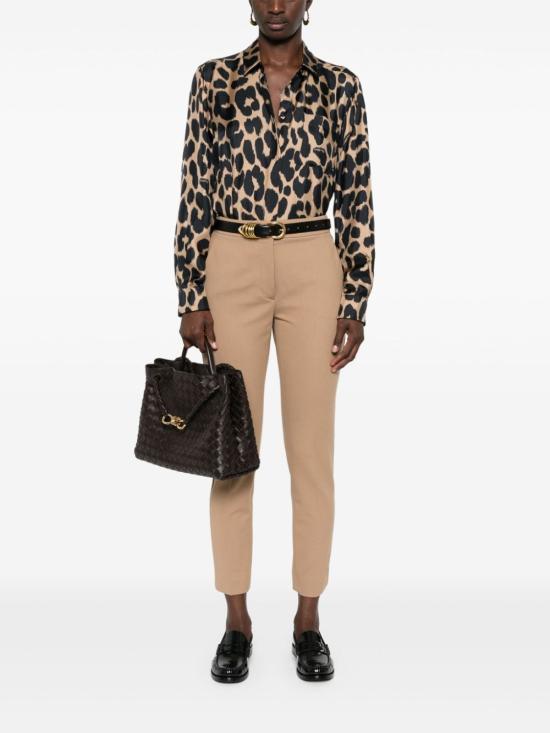  막스마라 스트레이트 팬츠 2421786021PEGNO047 Beige - MAX MARA