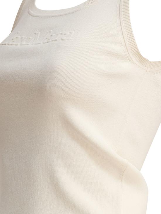 25SS 막스마라 민소매 티셔츠 2511361049600PENTOLA001 Beige - MAX MARA