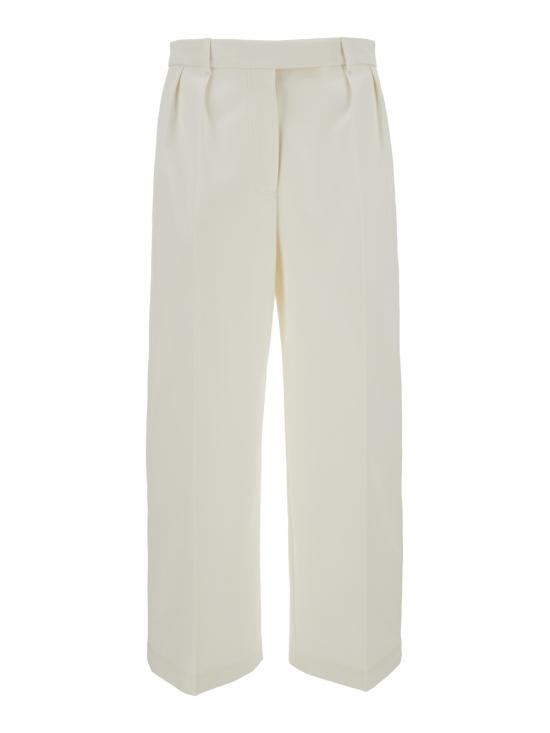 24FW 톰브라운 스트레이트 팬츠 FTC482UF0576 White