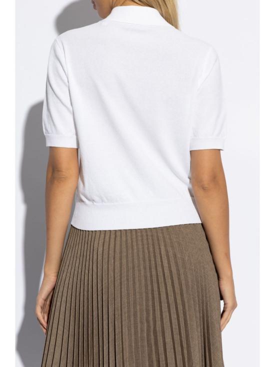 24FW 버버리 폴로 티셔츠 8095289 White - BURBERRY