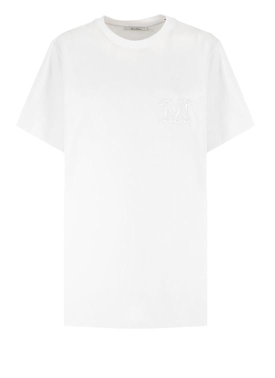 25FW 막스마라 반팔 티셔츠 2421946021MANGO001 White