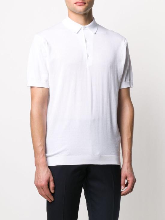 25SS 존스메들리 폴로 티셔츠 ADRIANWHITE White - JOHN SMEDLEY
