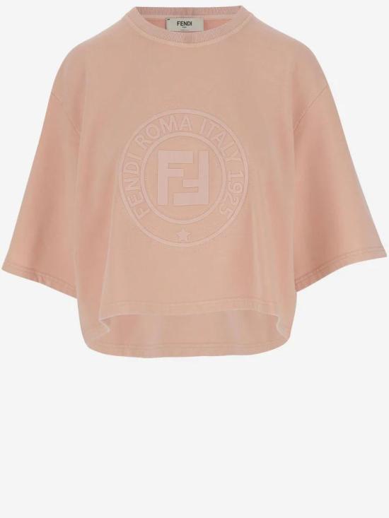 25SS 펜디 반팔 티셔츠 FS9718ASNHF1RX7 Pink