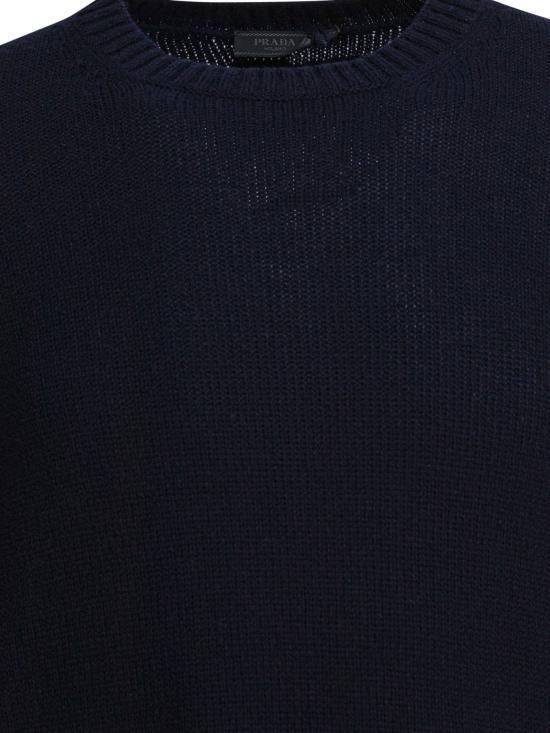 25FW 프라다 스웨터 UMF09817TUF0008 S OOO Blue - PRADA