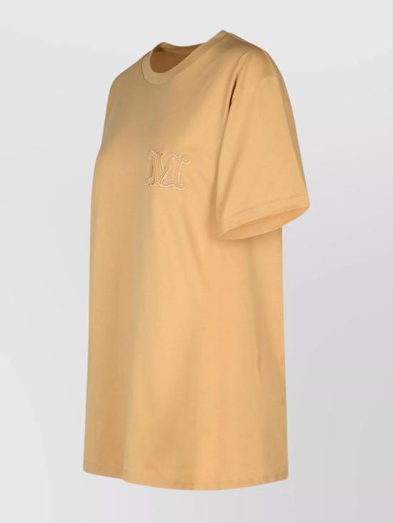  막스마라 반팔 티셔츠 2421946021MANGO009 Beige - MAX MARA