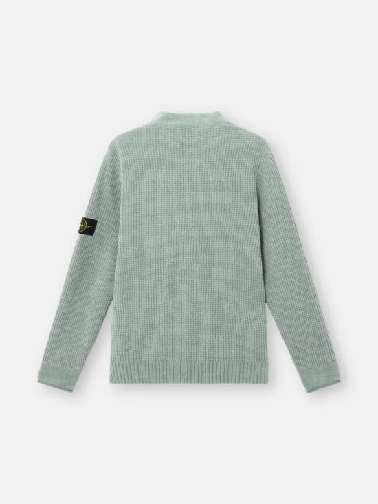 25SS 스톤 아일랜드 스웨터 5100007S00A5V0055 Green - STONE ISLAND