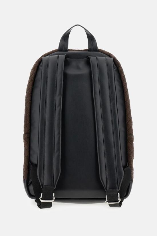26SS 보테가베네타 인트레치아토 스웨이드 백팩 828117V1QEC2609 Brown - BOTTEGA VENETA