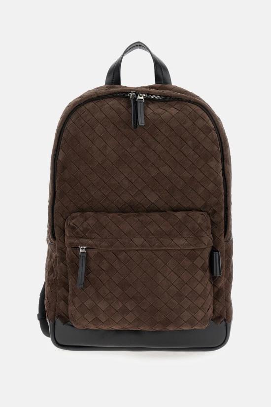 26SS 보테가베네타 인트레치아토 스웨이드 백팩 828117V1QEC2609 Brown