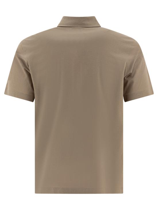 25SS 에르노 폴로 티셔츠 JPL00115U520052600 Brown - HERNO