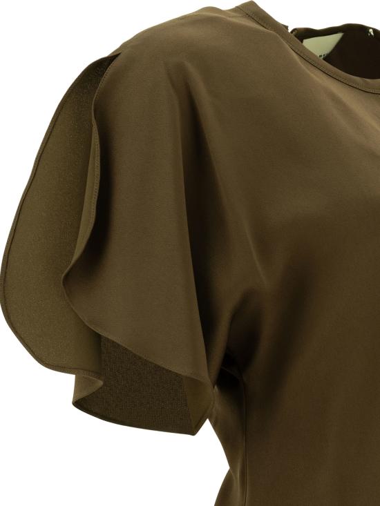  이자벨마랑 반팔 티셔츠 25PHT0568FAC1J04I50BZ Brown - ISABEL MARANT