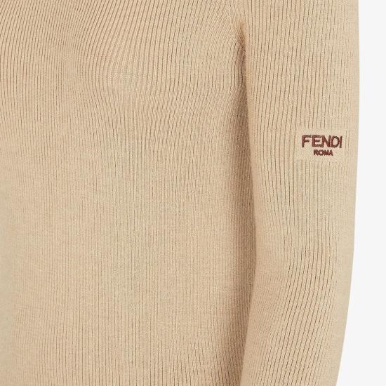 24FW 펜디 원피스 FZDC60ASJKF1PNO Beige - FENDI