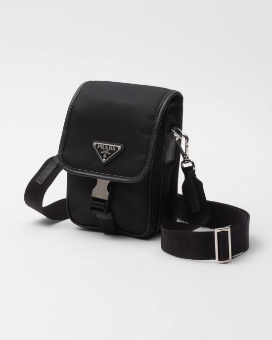 26SS 프라다 리나일론 크로스백 2VD0432DMHF0002 V XOP Black - PRADA