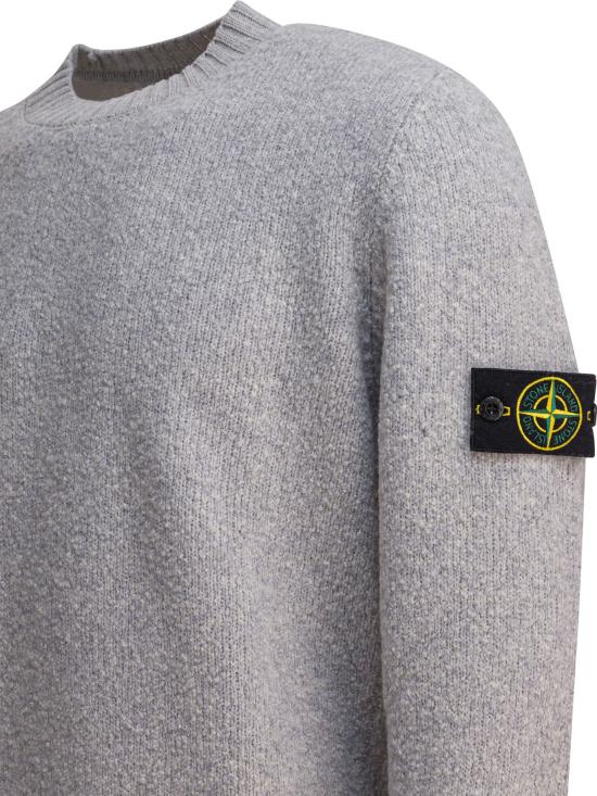 25FW 스톤 아일랜드 스웨터 5100056S00N2V0M64 Grey - STONE ISLAND