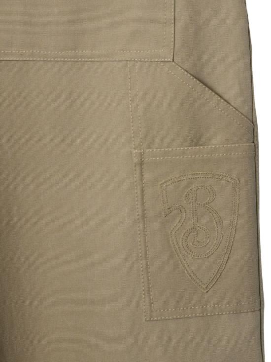  버버리 스트레이트 팬츠 8097556 Beige - BURBERRY