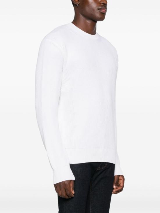  에르메네질도제냐 스웨터 UEK81A8110N91 White - ERMENEGILDO ZEGNA