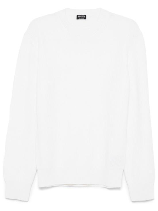  에르메네질도제냐 스웨터 UEK81A8110N91 White