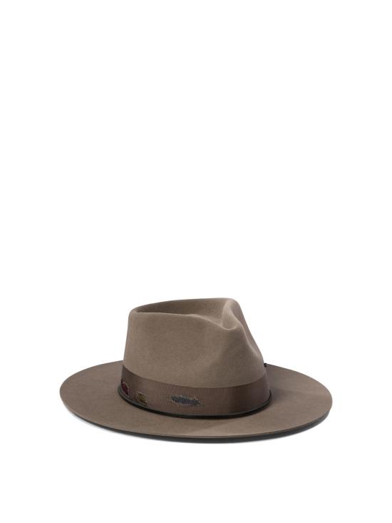  슈퍼두퍼 버킷햇 GRATEFUL MENDRABBIT FUR FELTLIGHT TAN Brown - SUPER DUPER