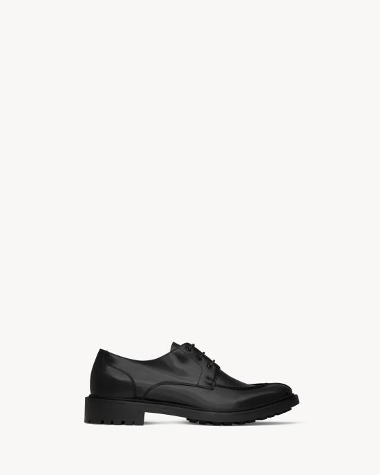 25FW 생로랑 뮬/슬리퍼 838195AAEHH1000 Black