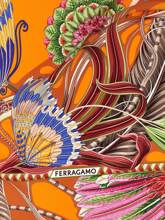 25FW 살바토레 페라가모 머플러/스카프 785343ARANCIOCOTTO Orange - SALVATORE FERRAGAMO