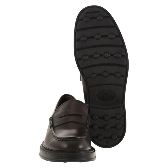 25FW 토즈 로퍼 XXM61K0AI40LYG DARK BROWN - TODS