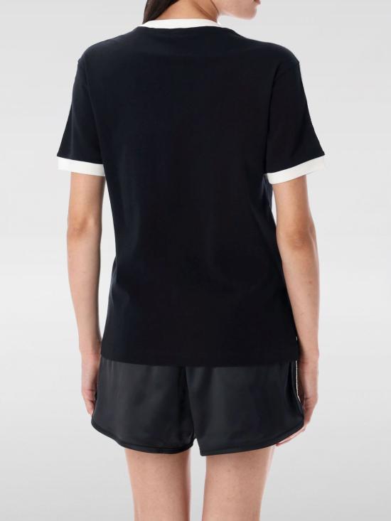  아디다스 러플 3스트라이프 티셔츠 KC8819 Black DOM - ADIDAS