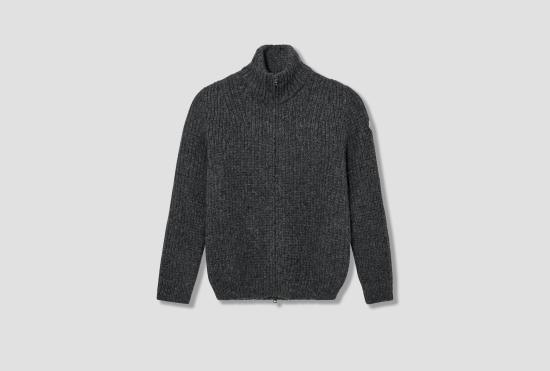 25FW 몽클레어 알파카 & 울 집업 가디건  K20919B00052M7751