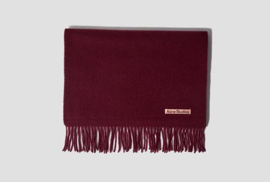 25FW 아크네 스튜디오 프린지 울 스카프 FN UX SCAR000218