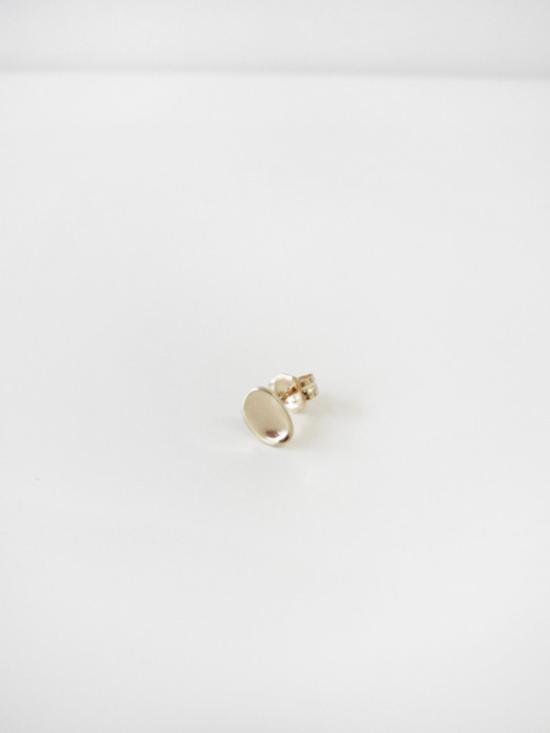  쿼리 이어링 Quarry Pebble 스터드  14K 골드