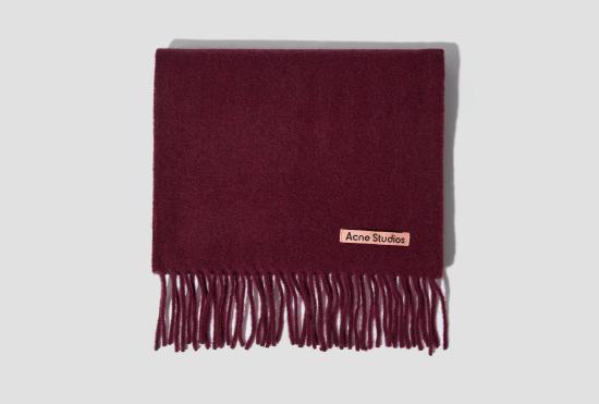 25FW 아크네 스튜디오 프린지 울 스카프 FN UX SCAR000219