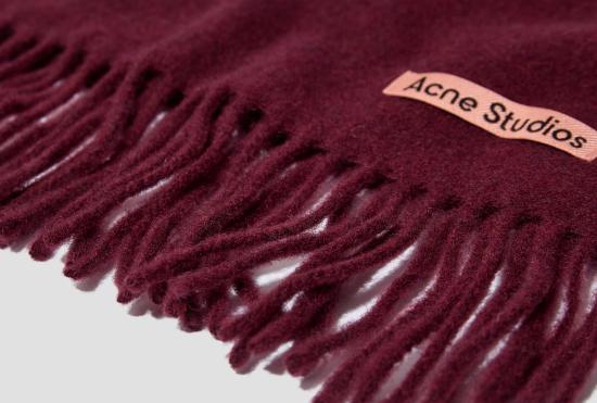 25FW 아크네 스튜디오 프린지 울 스카프 FN UX SCAR000219 - ACNE STUDIOS