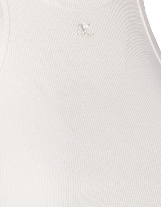 25FW 쿠레쥬 긴팔 티셔츠 325JDE142JS0194 0001 White - COURREGES